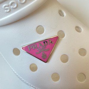 designer logo crocs charms